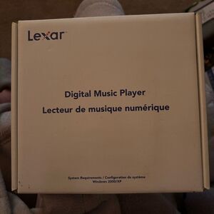 Vintage Lexar Digital Music Player 256MB - New in Box (NIB) with Accessories